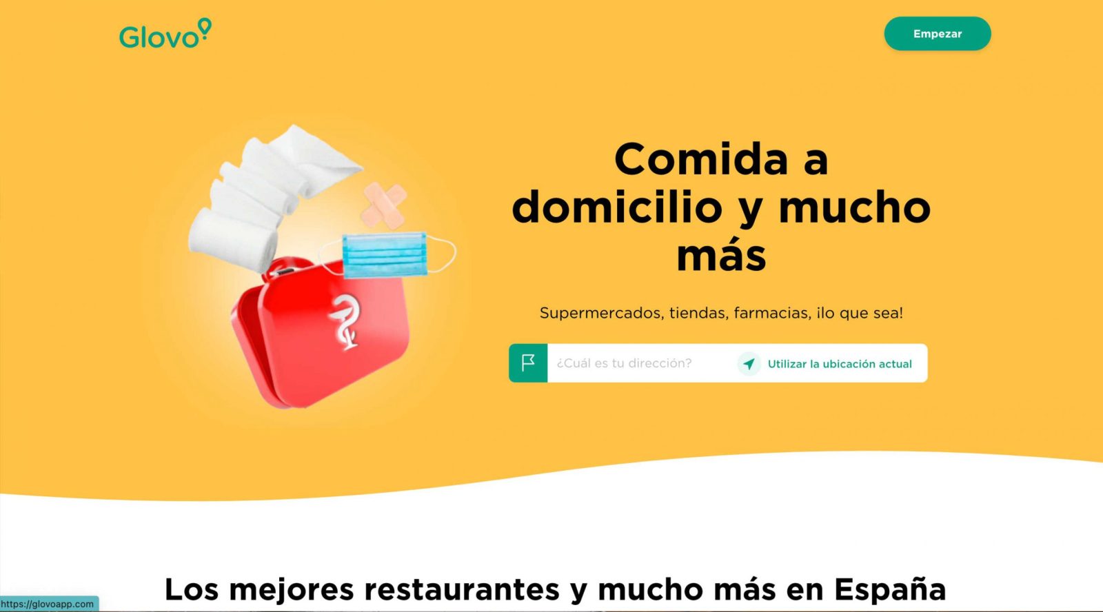 web de una sola página chile