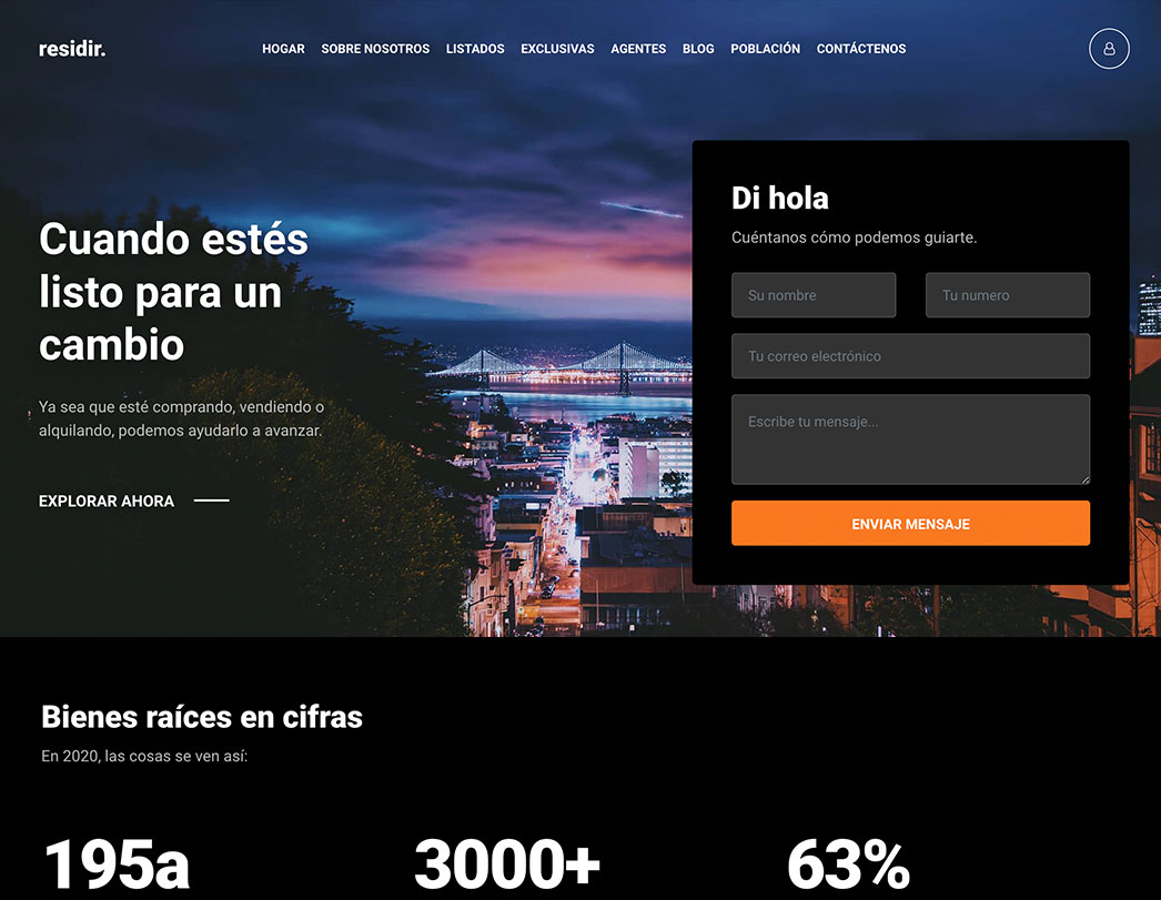 web para inmobiliarias en chile