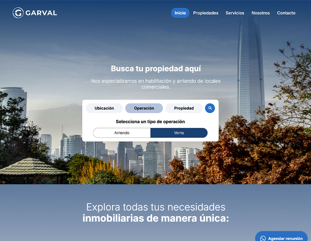 paginas web para inmobiliarias