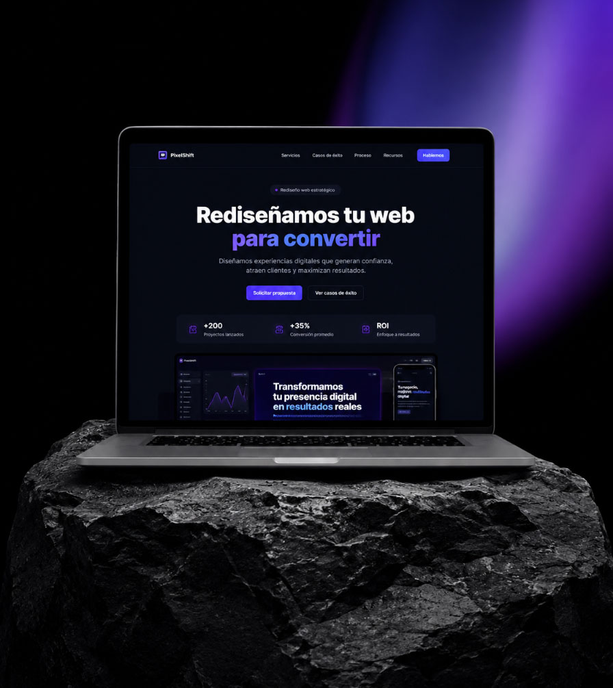 Aplicación web creada a partir de una idea digital