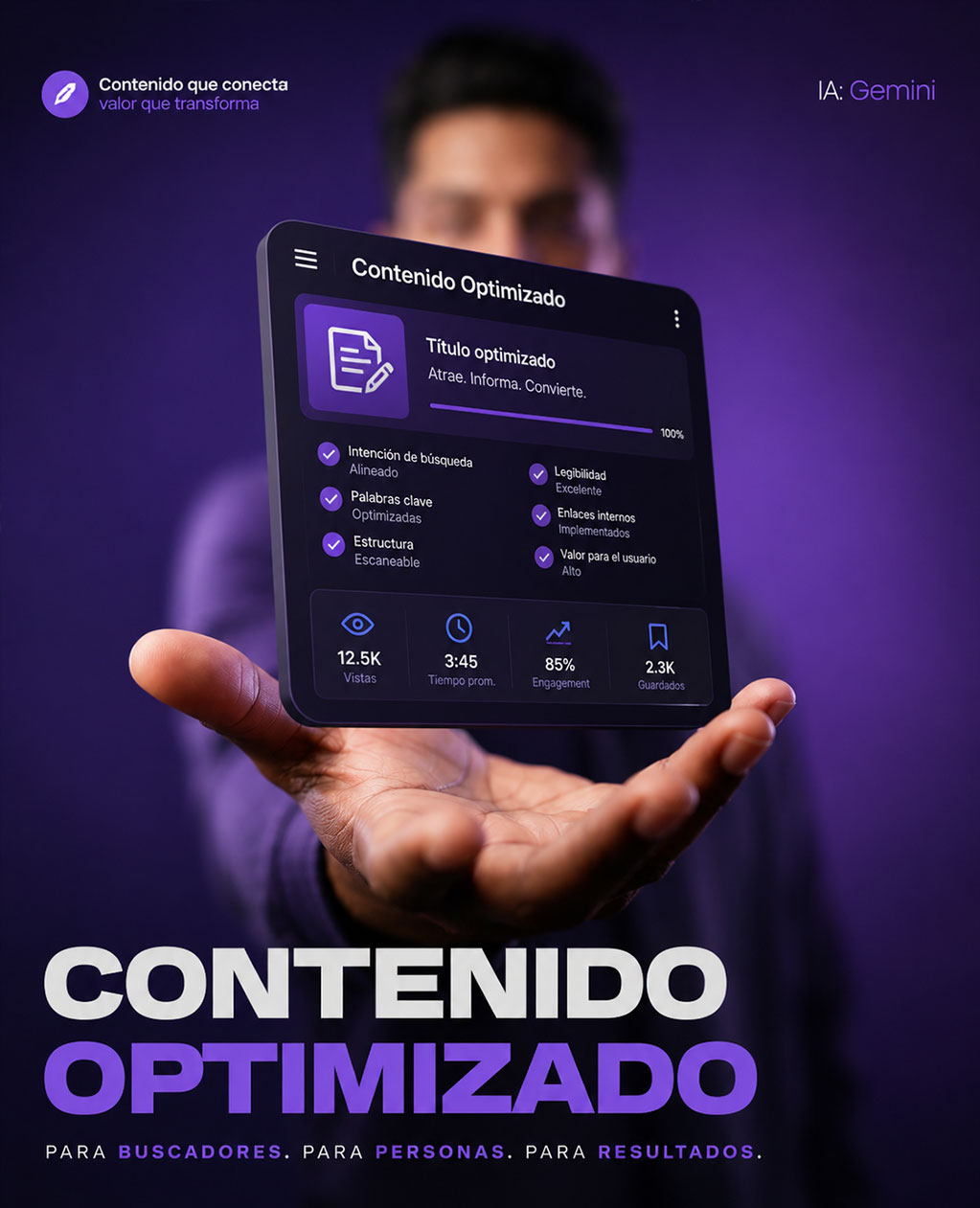 Contenido SEO estratégico alineado con búsquedas reales de clientes