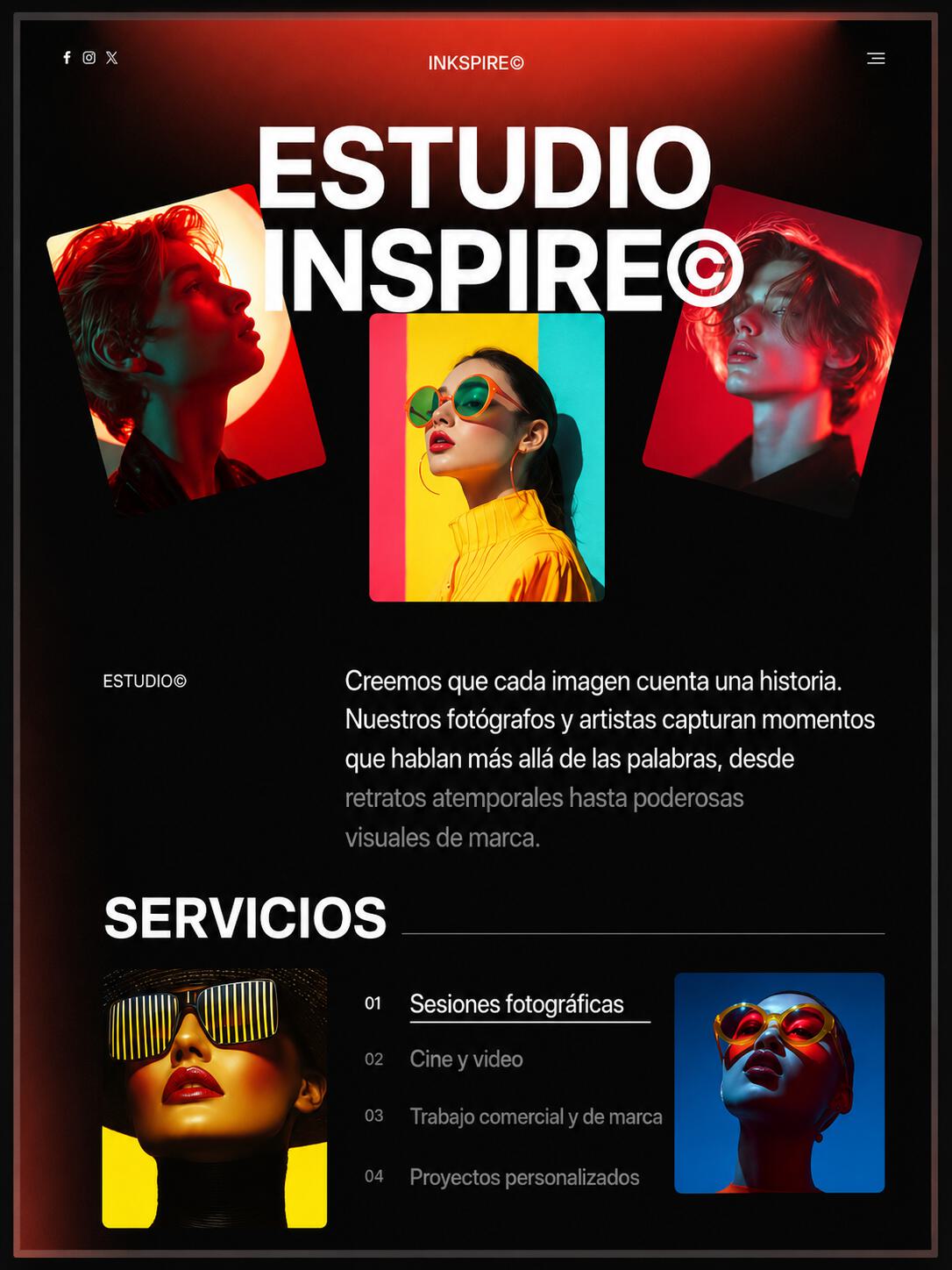 Landing page orientada a conversión de clientes