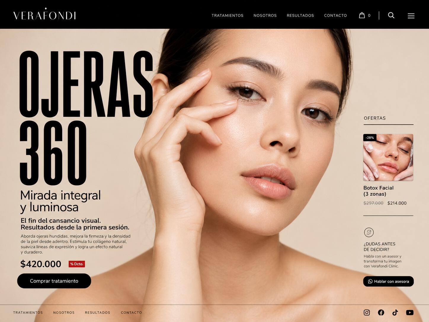 Migración SEO para clínica estética