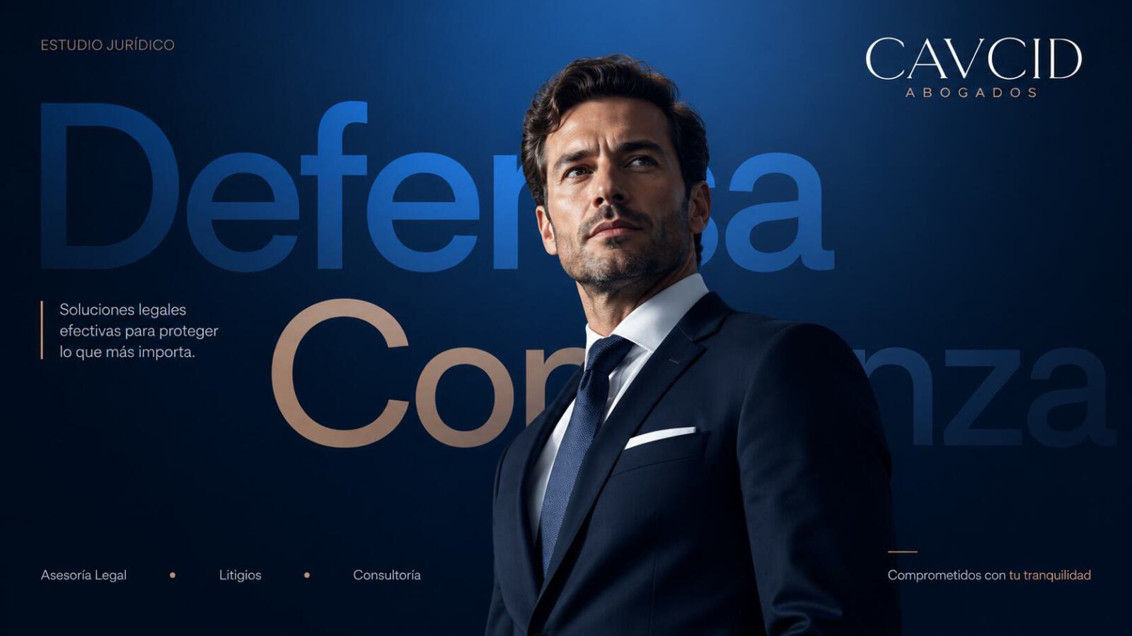 Sitio web para abogados