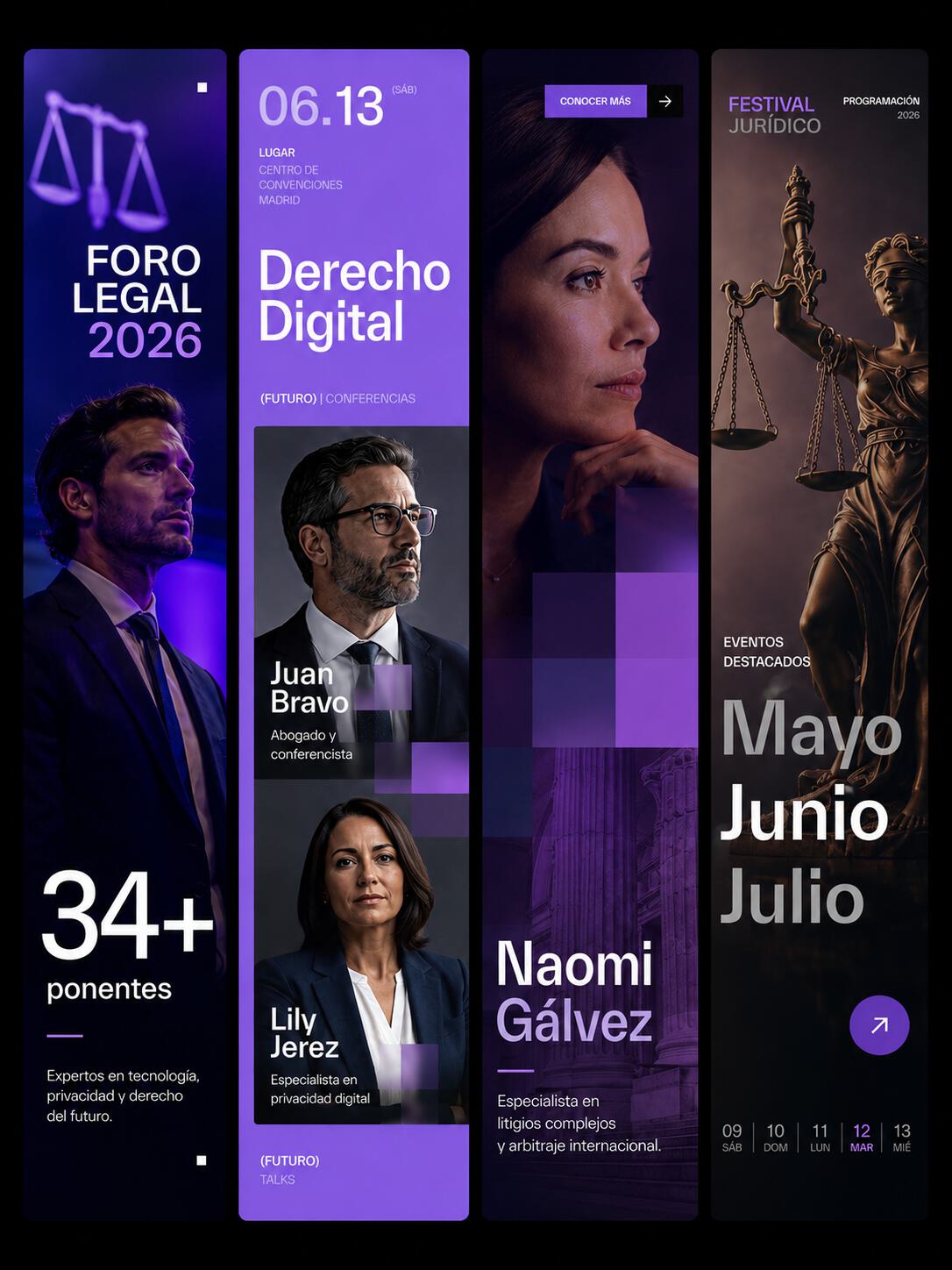 Web para abogados enfocada en recibir consultas legales