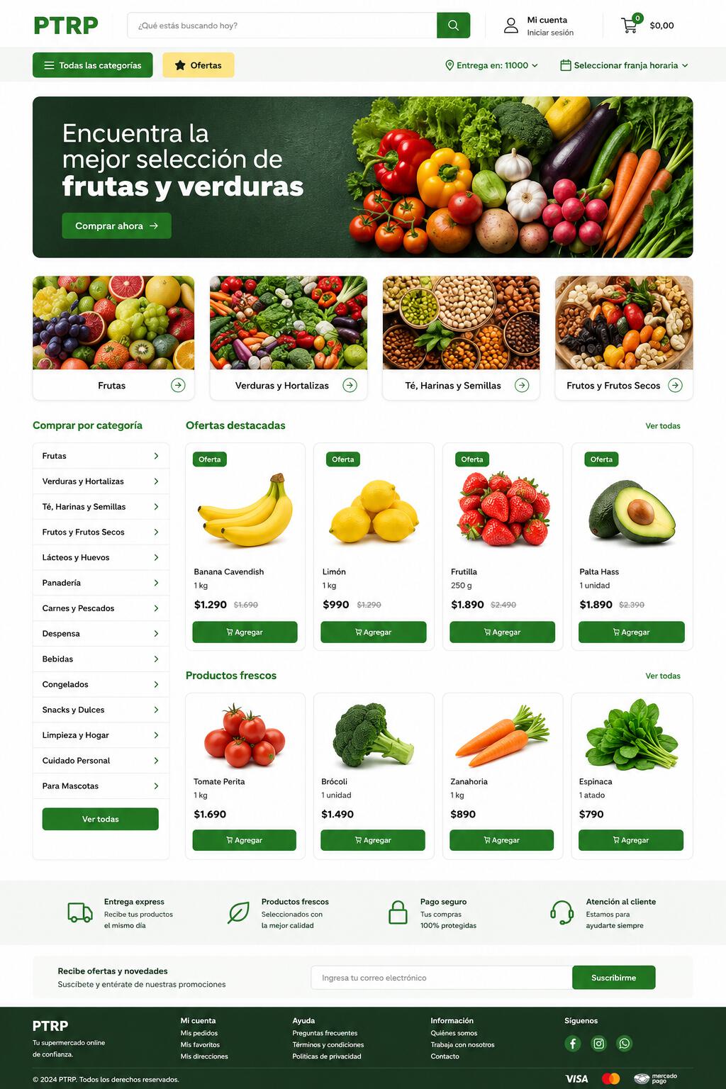 Ecommerce de alimentos