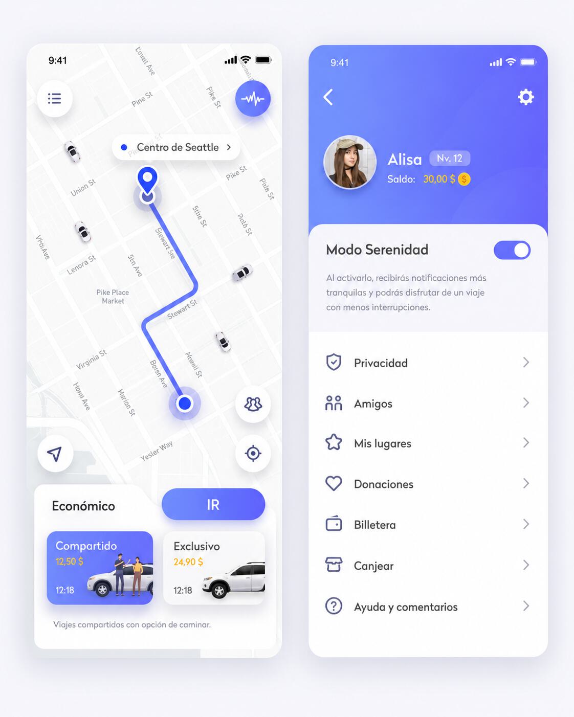 App móvil con geolocalización