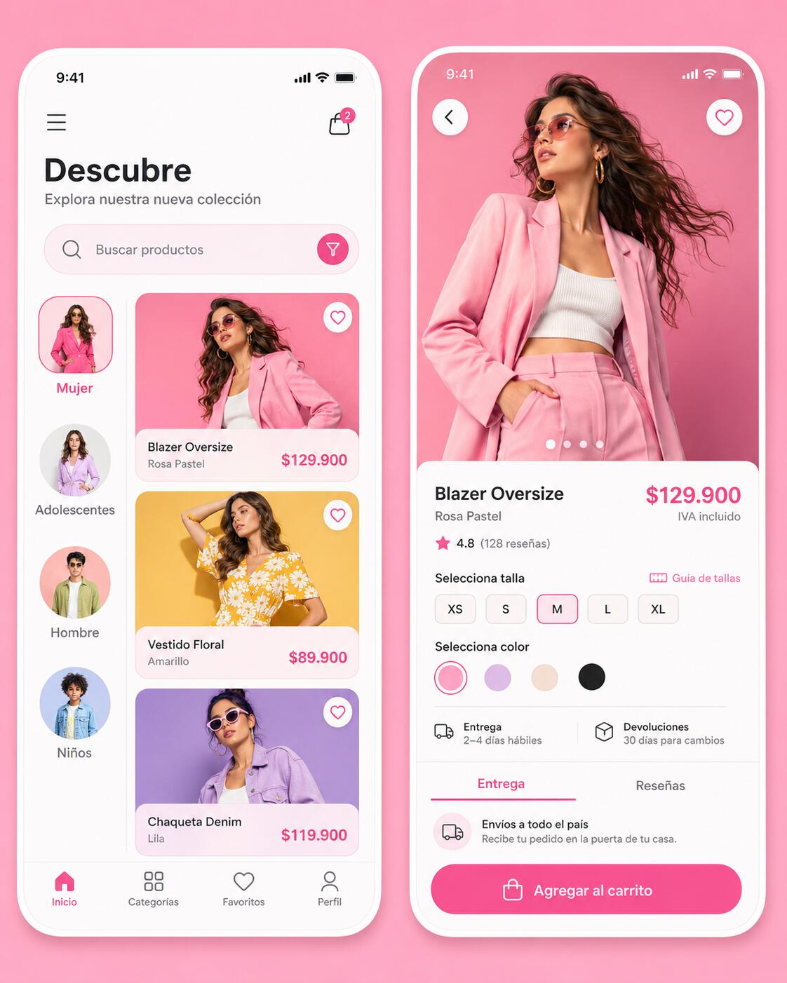 App móvil para ventas