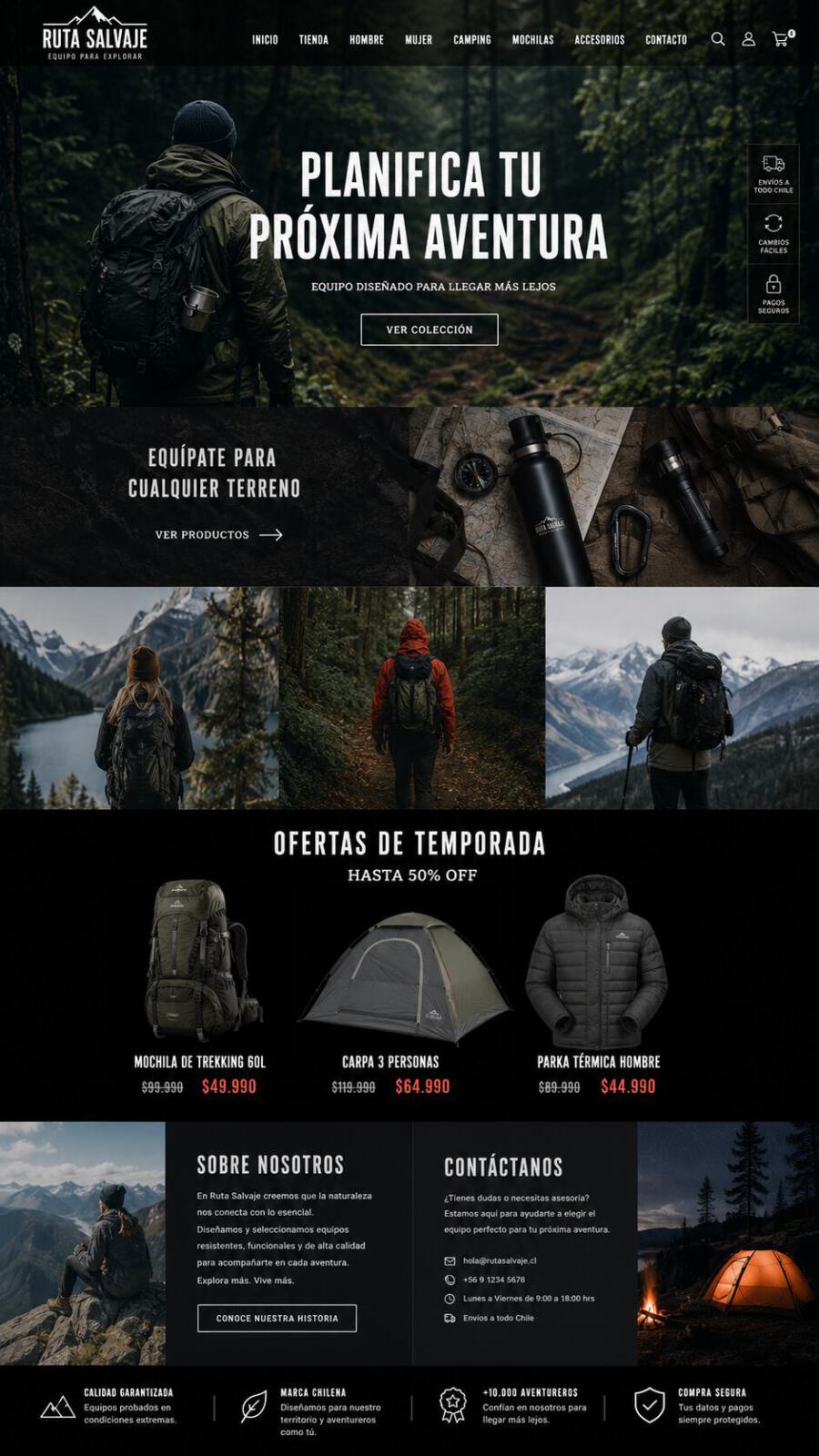 Ecommerce outdoor