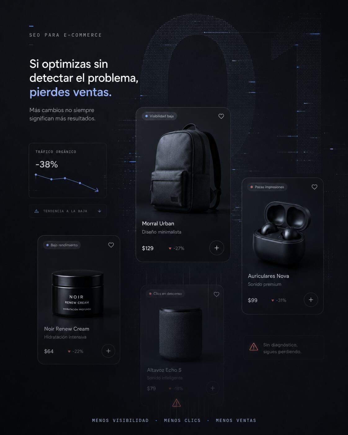 Problemas comunes de SEO en ecommerce