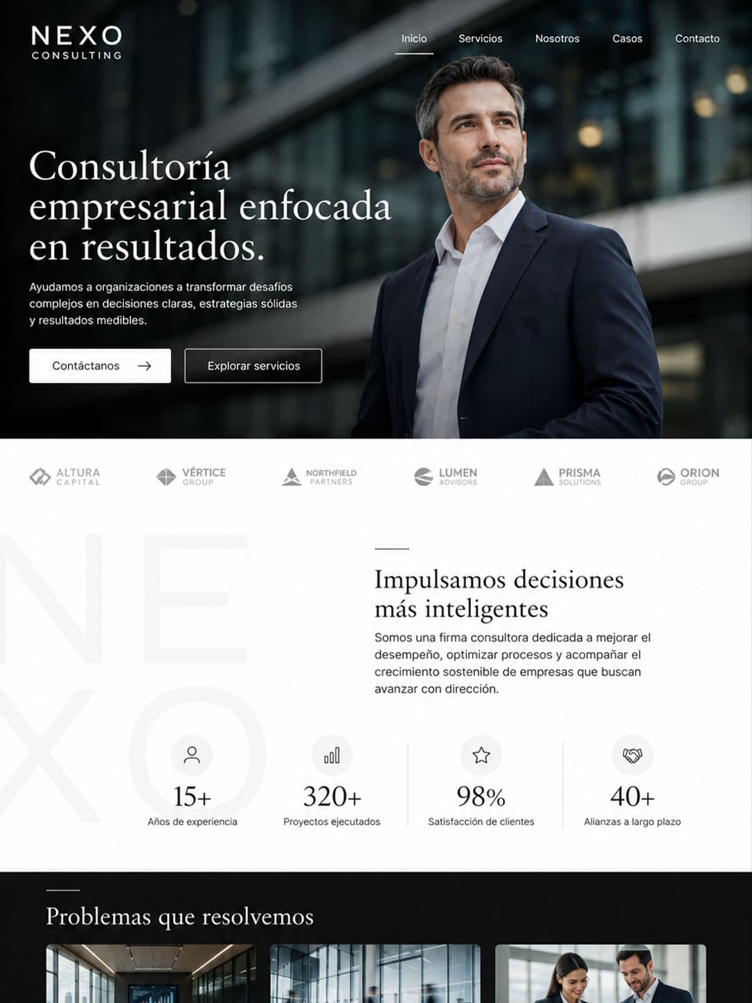 Sitio web a medida para empresas con necesidades específicas