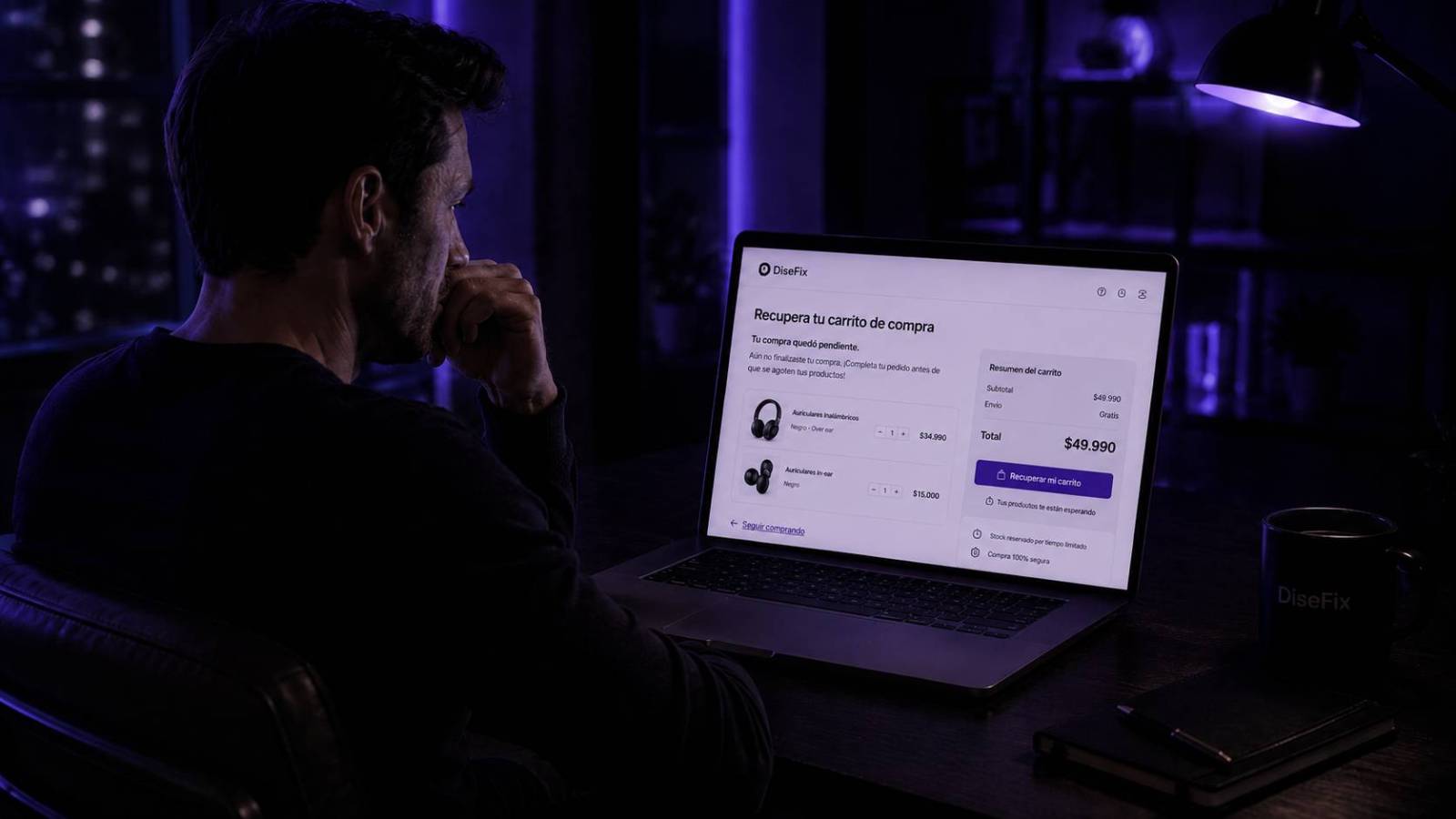 Contenido SEO que recibe visitas pero no genera consultas