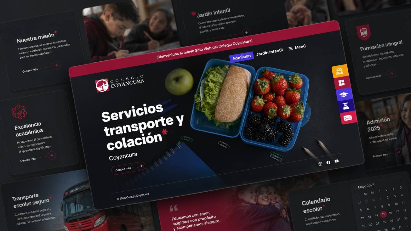 Sitios web estudiantiles para colegios