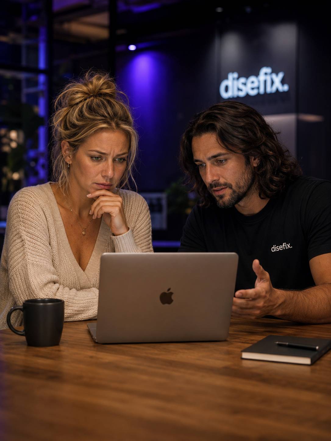 Equipo Disefix revisando buyer persona, conversión y lenguaje de venta de una web rediseñada