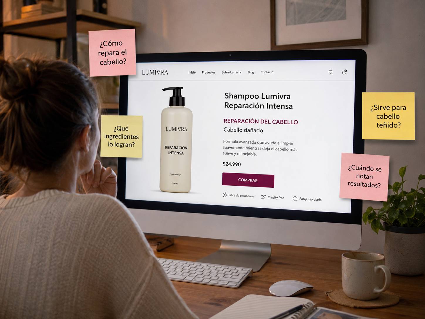 URL antigua sin redirección SEO hacia nueva página equivalente