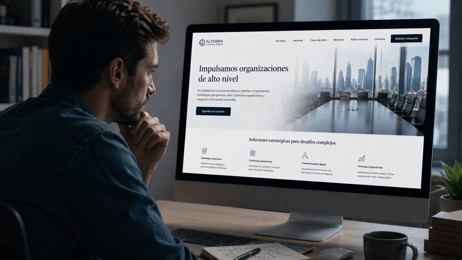 Cliente dudando al percibir una web como demasiado cara o lejana