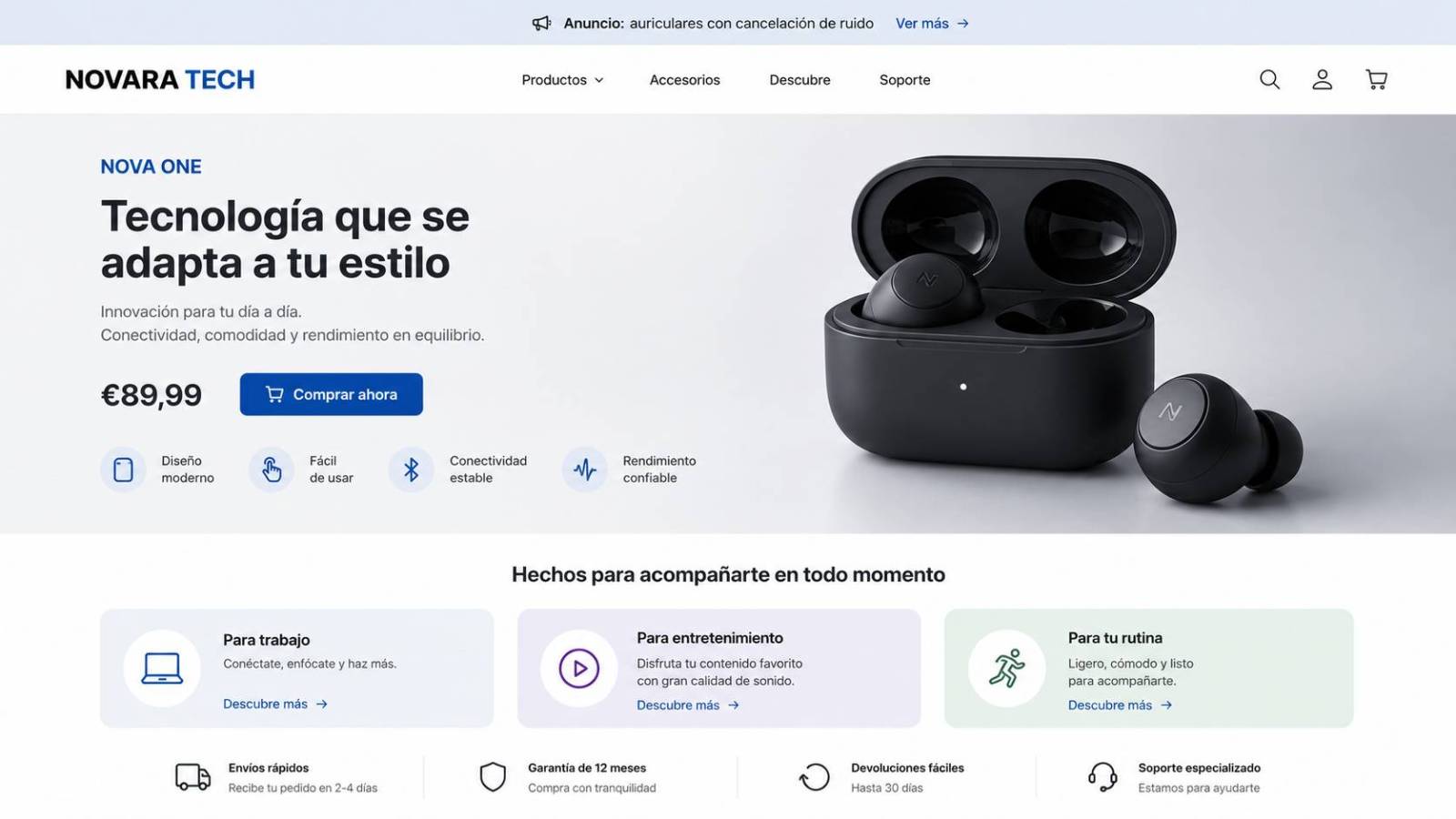 Anuncio de Google Ads enviando usuarios a una página genérica que no coincide con la promesa