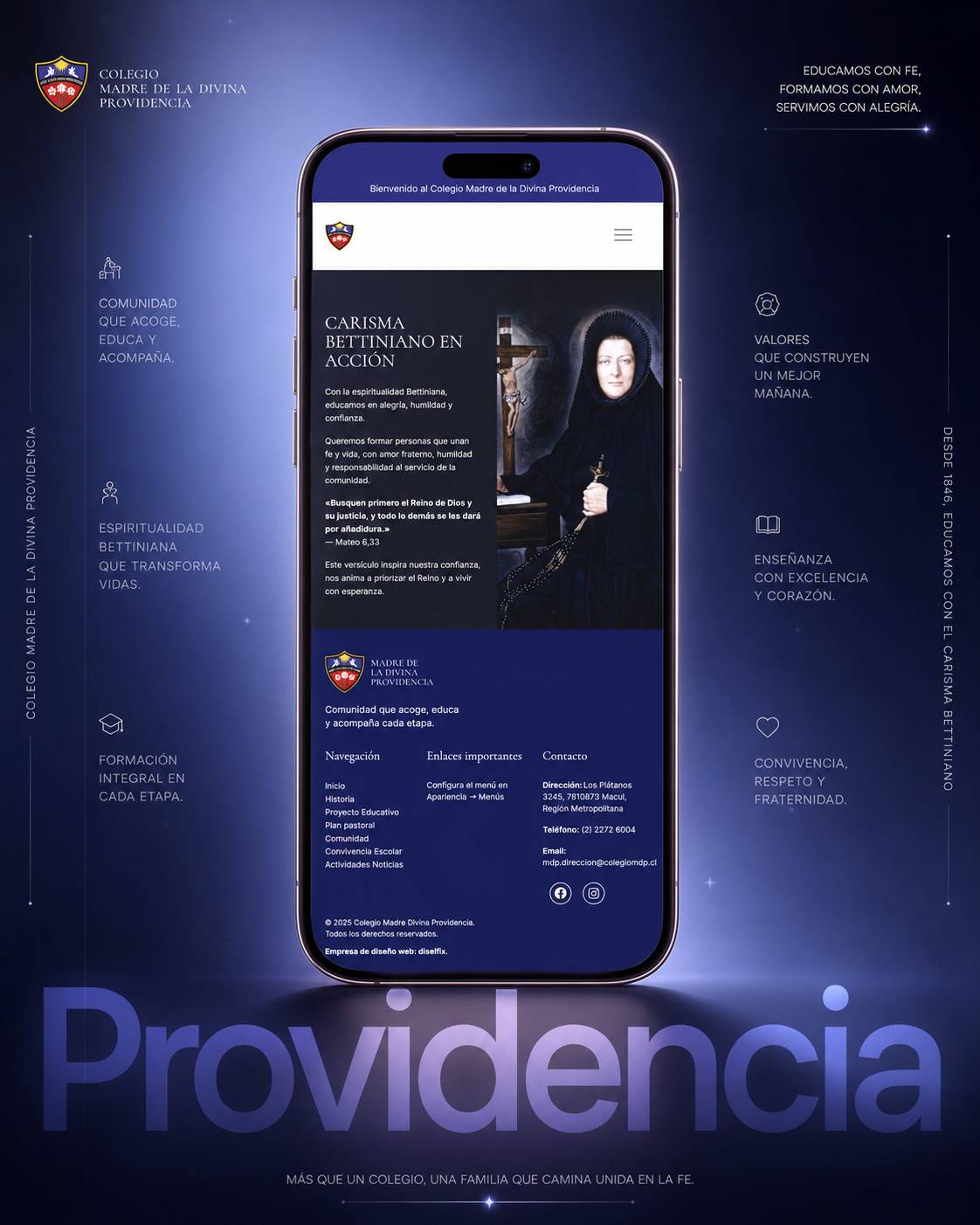 Enfoque SchoolFix by Disefix para páginas web de colegios